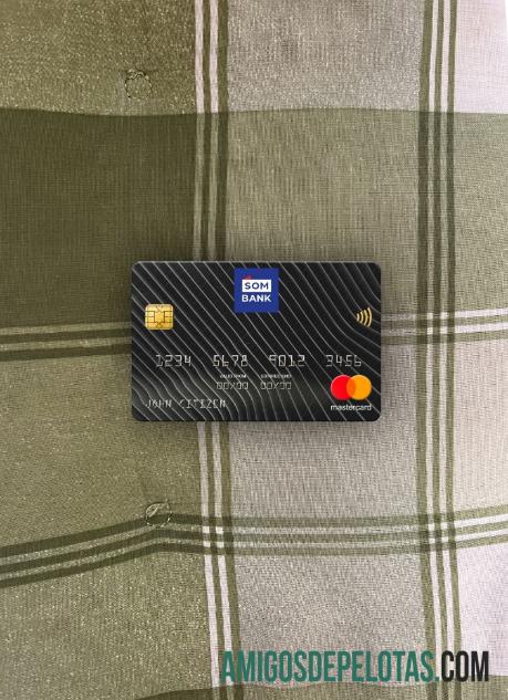 Somália Sombank Mastercard Photolook Front modelo